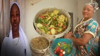 ELUBU RECETTE : LÉGUMES À L'ARACHIDE