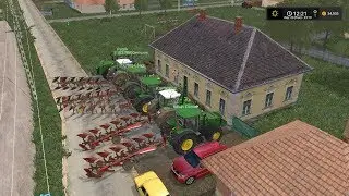 [CL780]Farming simulator 17 Szabadság mgtsz  szántás  w /  Ádám,Dani,Sanyi,Gergő
