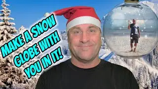 Advanced Kinemaster Tutorial - Winter/Christmas Snow Globe Using the Mask Effect and other effects