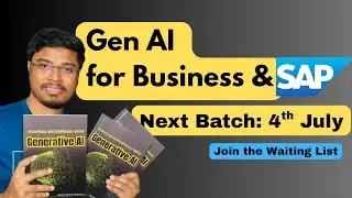 Gen AI (Latest Demo) - Next Batch (Start Date - 3 AUG) - Reg. for DEMO (Link in Description)