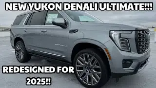 NEW 2025 GMC Yukon Denali ULTIMATE!!! REDESIGN - Sterling Metallic Exterior!!