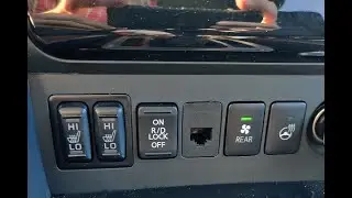 Управление задним кондиционером Mitsubishi Pajero Sport 2017 с кнопки 7845A048