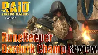 Raid Shadow Legends Runekeeper Dazdurk Champion Review 🧔👍