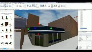 ROBLOX Timelapse - New York-style shop