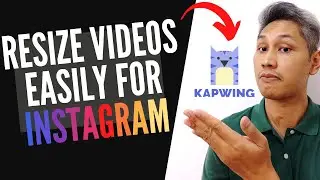 Resizing videos for Instagram (Easy) | Kapwing Video Editor for iPhone, Android and Desktop