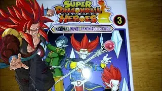 Super Dragon Ball Heroes Manga Volume 3 Unboxing New