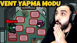 İSTEDİĞİM YERE VENT KOYABİLİYORUM!! AMONG US YENİ VENT OLUŞTURMA MODU!! | Barış Can