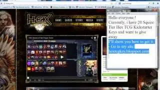 HEX TCG Key Giveaway