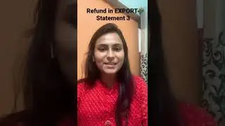 Refund in case export without payment of tax . Statement 3 to be uploaded with RFD-01