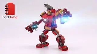 LEGO Iron Man Mech 76140 Superheroes Speed Build