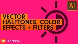 Phantasm | Halftone + Color Adjustments plugin for Adobe Illustrator