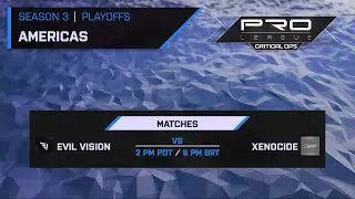 PRO LEAGUE | SEASON 3 | AMERICA PLAYOFFS DAY 2 | LIVE STREAM