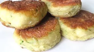 DELICIOUS, FLUFFY Zucchini Pancakes with Kefir LIKE PIES! Pancake Recipe