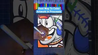 Best Way To Color Artwork In Procreate ! 😍 