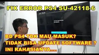 Memperbaiki PS4 SLIM Error SU-42118-6