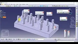 User Pattern Command CATIA V5
