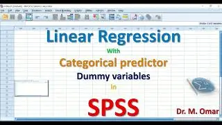 Linear Regression with categorical predictor recoded into dummy variables in SPSS