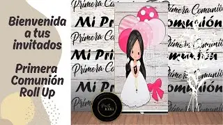 Photocall Primera Comuniòn niñas.