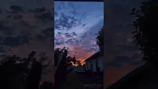 Любимый закат у дома😍 #kaliningrad #relaxing #nature #калининград