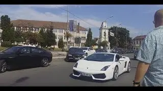 Botez romi Lugoj masini scumpe pazite de mascati video