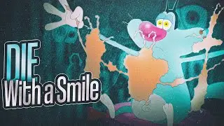 Die With a Smile 💔- OGGY LOST THE COCKROACHES  [AMV/EDIT] 4K!