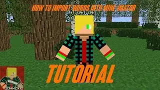 Tutorial - How to import your world in to Mine-Imator
