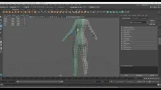 Maya Organic Modeling for beginners Female Body  ( part 2 )