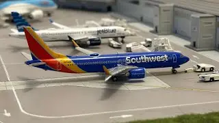 Caribbean Model Airport Update 1:400 scale - A Whole Lot of Blue