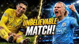 Al-Nassr 7-5 Man City: Ronaldo Injured But Haaland Can't Stop Him! 😱🔥 (Epic Clash)