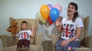 Урок 1 Цвета на английском. Цвета по-английски. Английский с Дианой Нурис #английскийдлямалышей