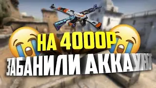 мне забанили аккаунт со скинами на сумму 4000р VAC BAN !!!