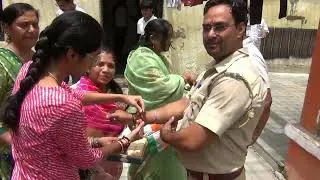 विशाल तिरंगा रैली का आयोजन किया गया, लायनेस तेजस्वनी क्लब ने बांधी रक्षा सूत्र, भाई-बहन का प्यार