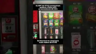Os NPC do GTA5 se esconderam de maneira estranha... 😐