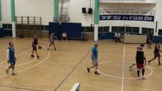 משחק שלישי (חלק 4) כחולים נגד שחורים  2024 /17/11 מתנס גנים ראשל