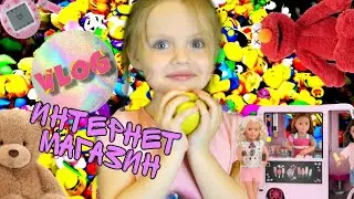 НАСТЯ КИД играет в настоящий магазинчик. Настины игры и игрушки