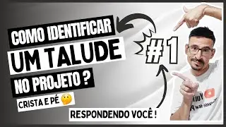 Como Identificamos A Crista e o Pé de Um Talude ? 🤔  #construçãocivil #engenharia