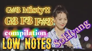 SoHyang 소향 best low notes' compilation (F3-G#3)