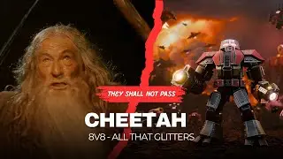 They shall not pass! Cheetah (Armada) - 8v8 on All That Glitters | Beyond All Reason Replay