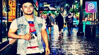 تعلم طريقة وضع صورتك في مكان جميل مثل الصوره ببرنامج بيكس ارت | Picsart