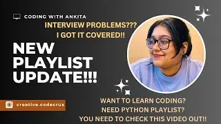 DSA Playlist in Python | Leetcode - Top Interview 150 Problems | Interview prep | Beginners Coding