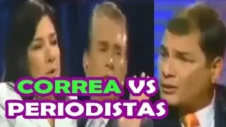 Rafael Correa vs Tania Tinoco y Alfonso Espinosa de los Monteros