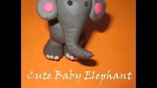 How to make a Clay Elephant for Kids | Baby Elephant Clay Model