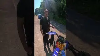 Cop catches biker with no plate 😬 part 3 @luixzzzz