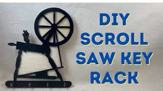 DIY scroll saw Key rack