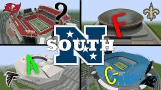 Ranking NFCS NFL Stadiums In MINECRAFT!