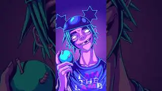 Gorillaz Animated Illustration in Adobe Illustrator and After Effects 