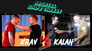 🔥KRAV-MAGA VS KALAH|knife threat|knife attack|kravmaga|KALAH #kravmaga #selfdefense #analysis #knife