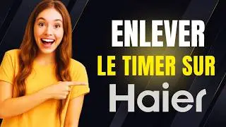 How to remove the timer on a Haier TV