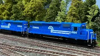 EARLY CONRAIL-Ho Scale Layout