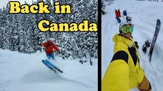 BACK IN CANADIAN POWDER - 70cm snehu za dva dni !! Takto si predstavujem navrat a reunion s kamosmi